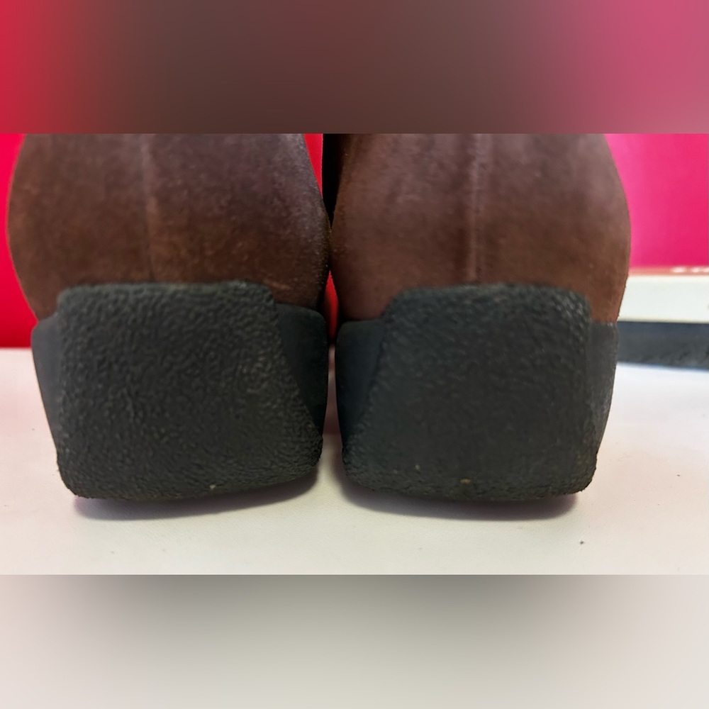 Clark’s Brown Ashlyn Ankle Boots - Picture 4 of 6